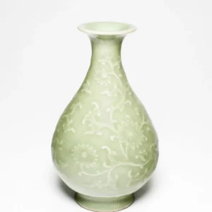 Pale Green Flower Vase